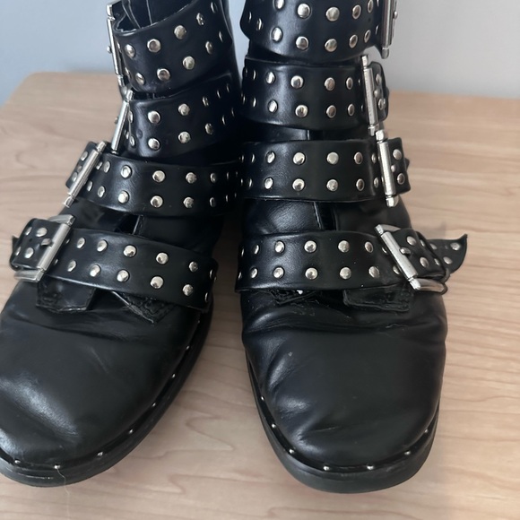 Mossimo Studded Combat Boots Size 8 - Picture 7 of 7